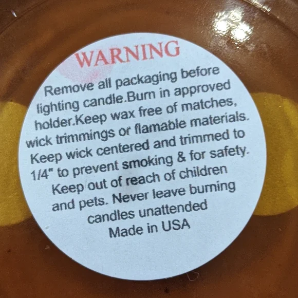 Huge double-wicked chocolate beeswax Candle - Picture 5 of 7